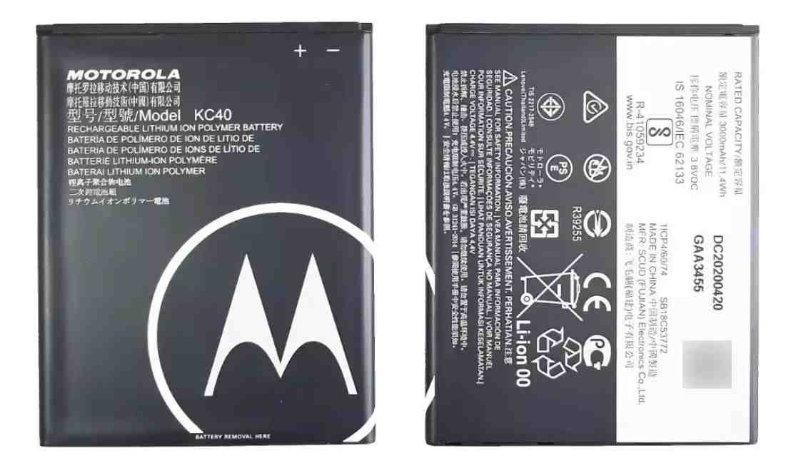 BATERIA MOTO E6 PLUS (KC40) GENERICA